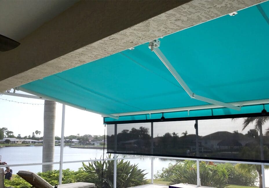awnings and screens in Florida homes
